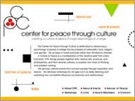 Web  Design for Center for Peace through Culture