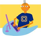 Illustration of Computer Guy